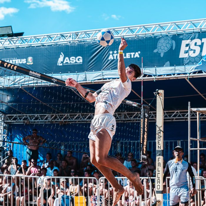Estação Open leva futevôlei, música e entretenimento para Pinhais em etapa do Campeonato Brasileiro